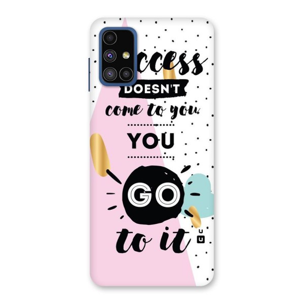 Go To Success Back Case for Galaxy M51