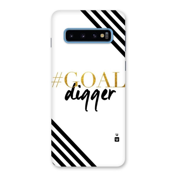 Goal Digger Back Case for Galaxy S10