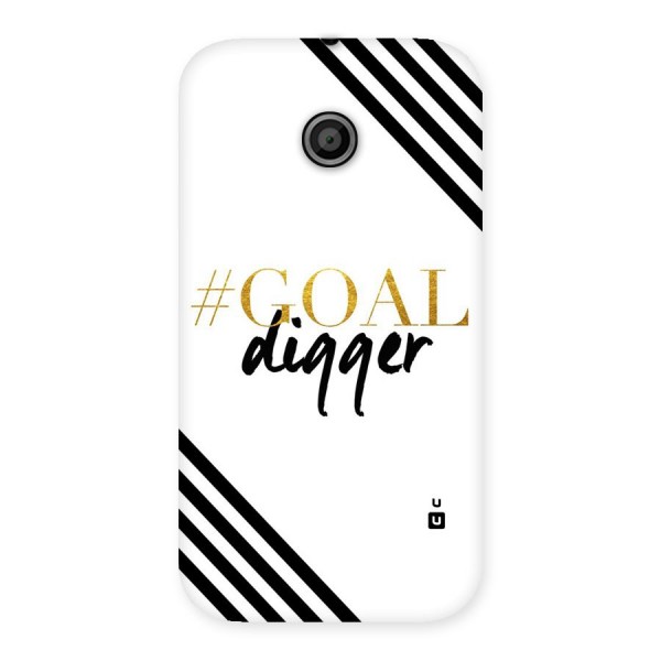 Goal Digger Back Case for Moto E