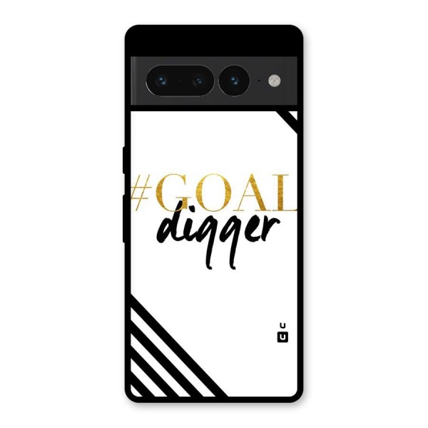 Goal Digger Glass Back Case for Google Pixel 7 Pro