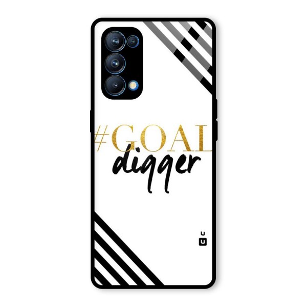 Goal Digger Glass Back Case for Oppo Reno5 Pro 5G