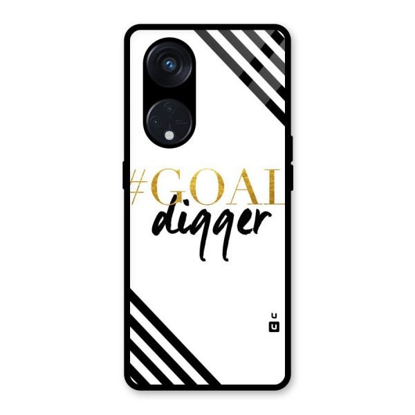 Goal Digger Glass Back Case for Reno8 T 5G