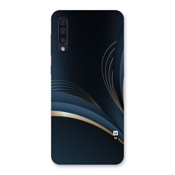 Gold Blue Beauty Back Case for Galaxy A50s