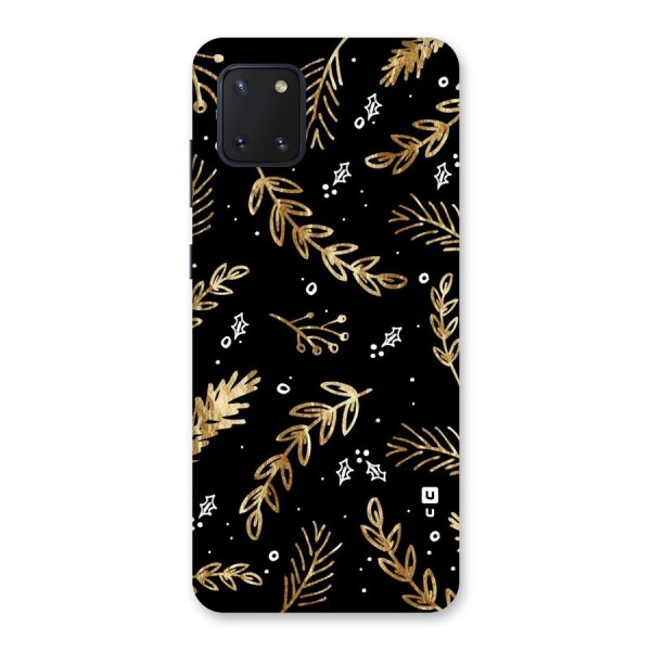 Gold Palm Leaves Back Case for Galaxy Note 10 Lite