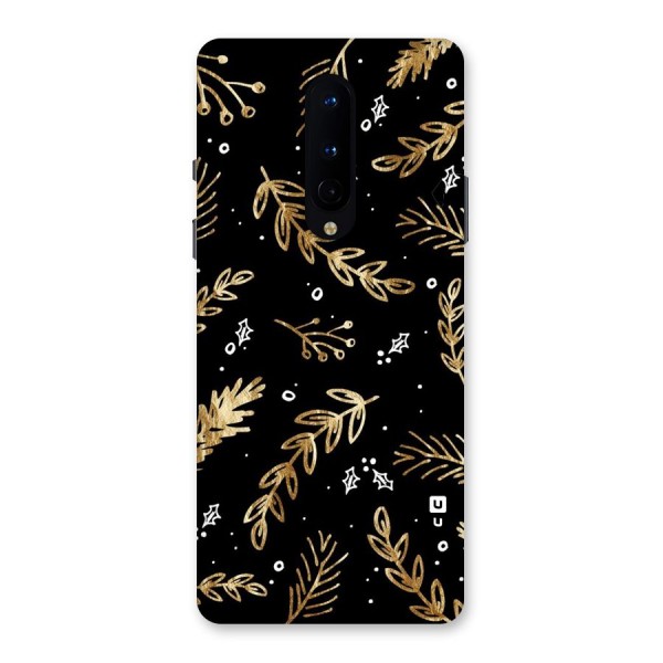 Gold Palm Leaves Back Case for OnePlus 8