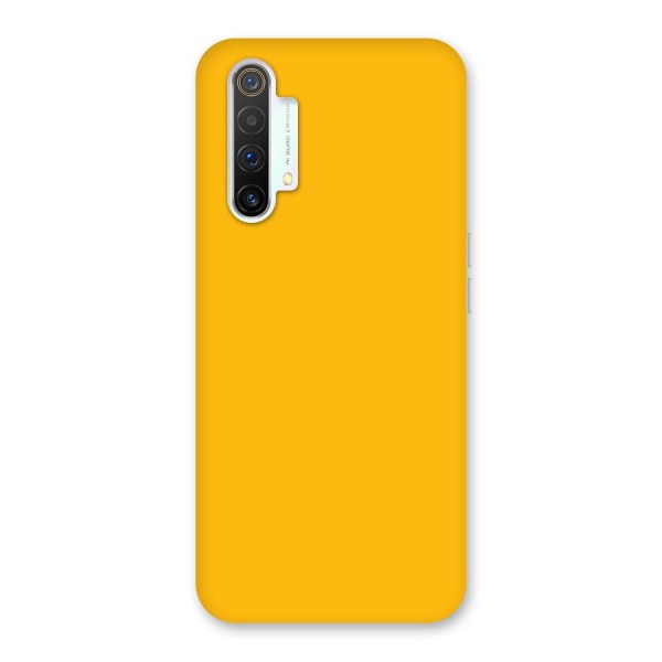 Gold Yellow Back Case for Realme X3 SuperZoom