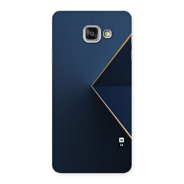 Golden Blue Triangle Back Case for Galaxy A7 2016