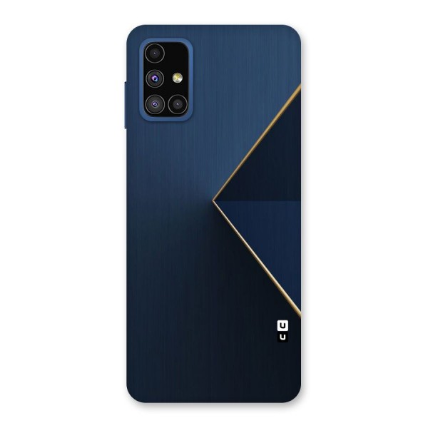 Golden Blue Triangle Back Case for Galaxy M51