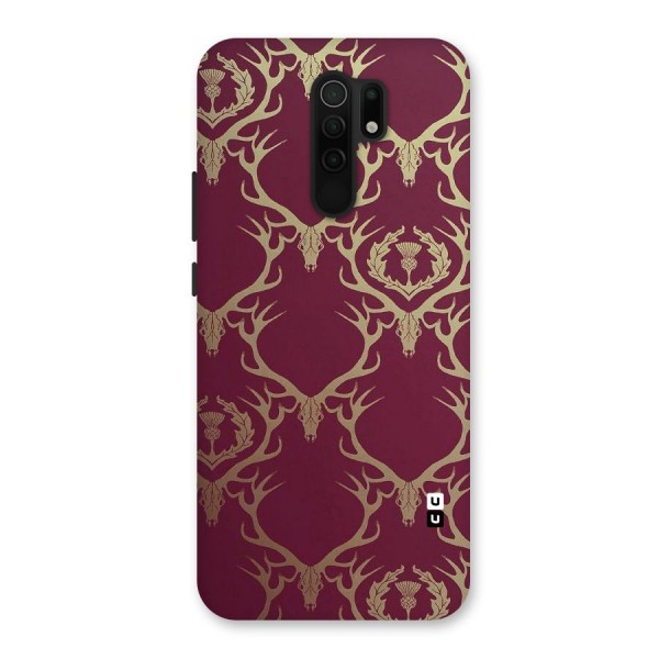 Golden Bull Design Back Case for Redmi 9 Prime