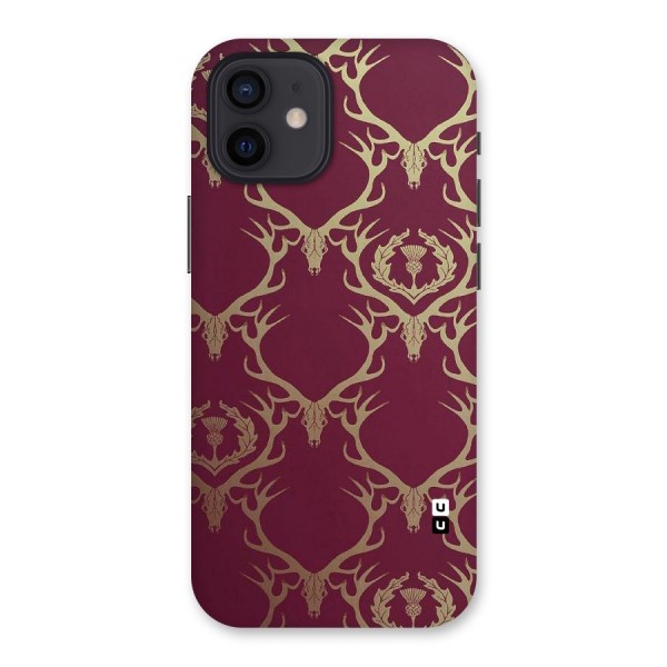 Golden Bull Design Back Case for iPhone 12