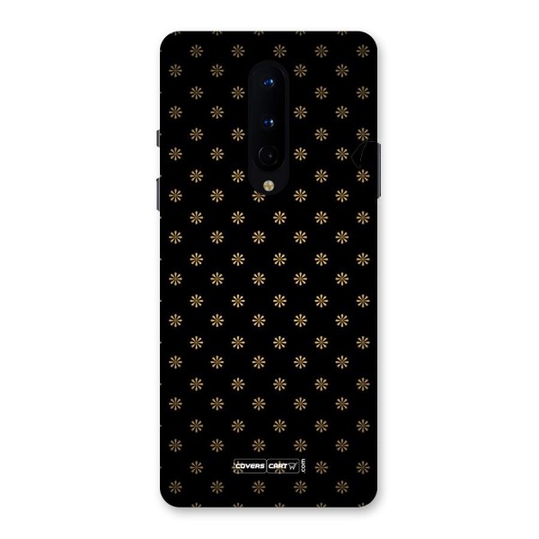 Golden Flowers Back Case for OnePlus 8