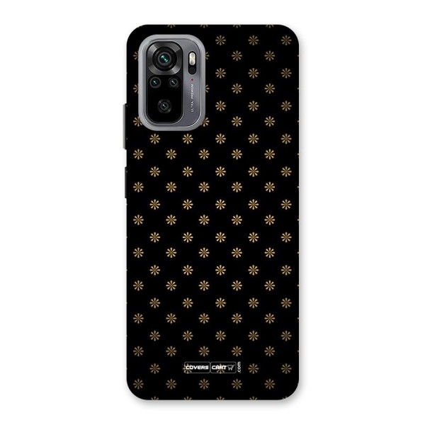 Golden Flowers Back Case for Redmi Note 10