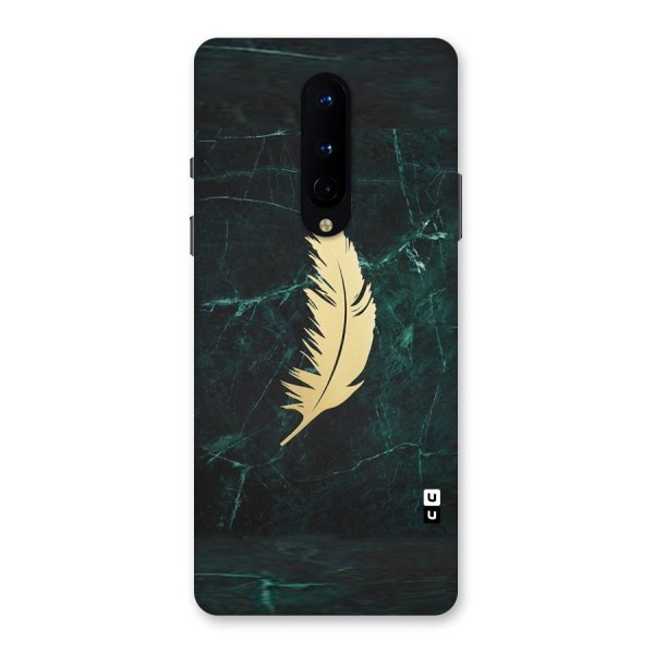 Golden Leaf Back Case for OnePlus 8