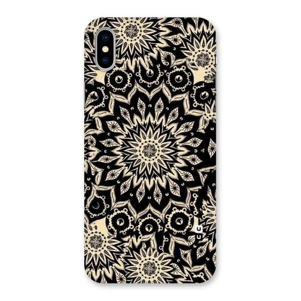 Golden Mandala Back Case for iPhone X