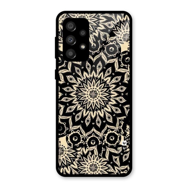 Golden Mandala Glass Back Case for Galaxy A32