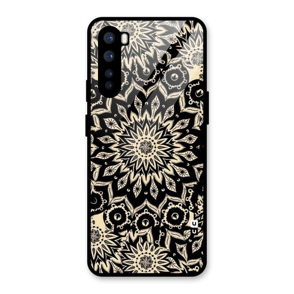 Golden Mandala Glass Back Case for OnePlus Nord