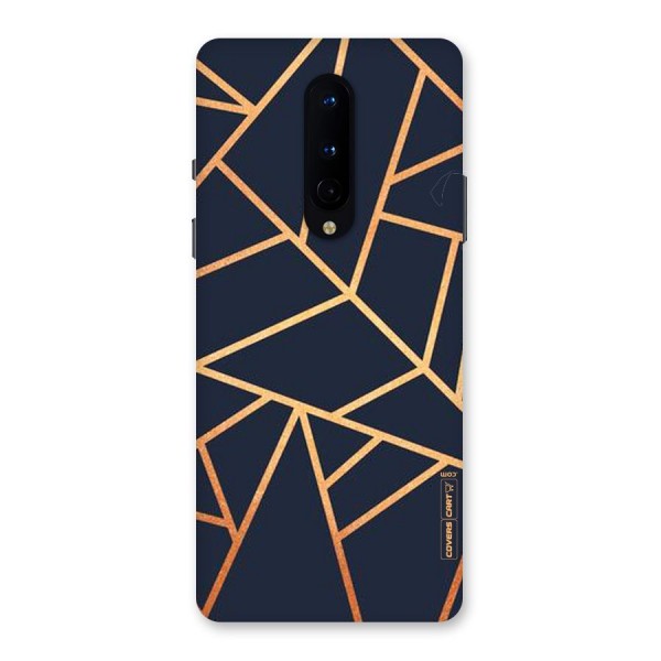 Golden Pattern Back Case for OnePlus 8