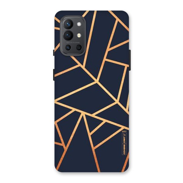 Golden Pattern Back Case for OnePlus 9R