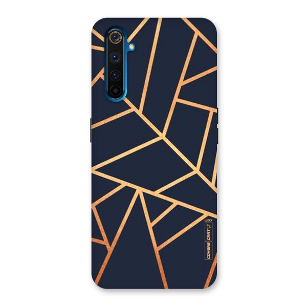 Golden Pattern Back Case for Realme 6 Pro