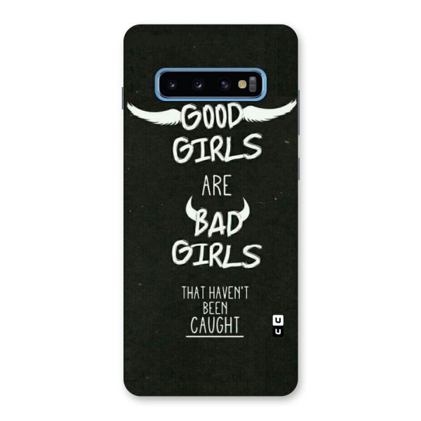 Good Bad Girls Back Case for Galaxy S10 Plus