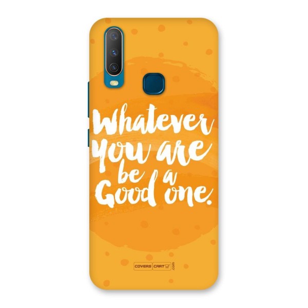 Good One Quote Back Case for Vivo Y17