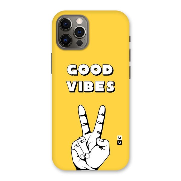 Good Vibes Victory Back Case for iPhone 12 Pro