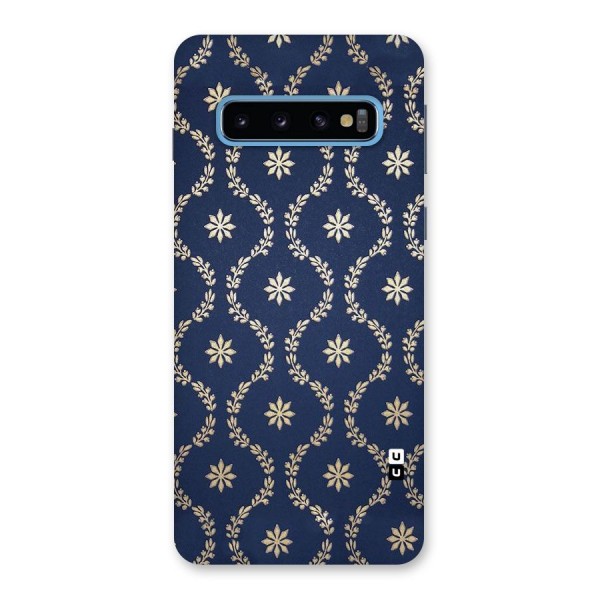Gorgeous Gold Leaf Pattern Back Case for Galaxy S10
