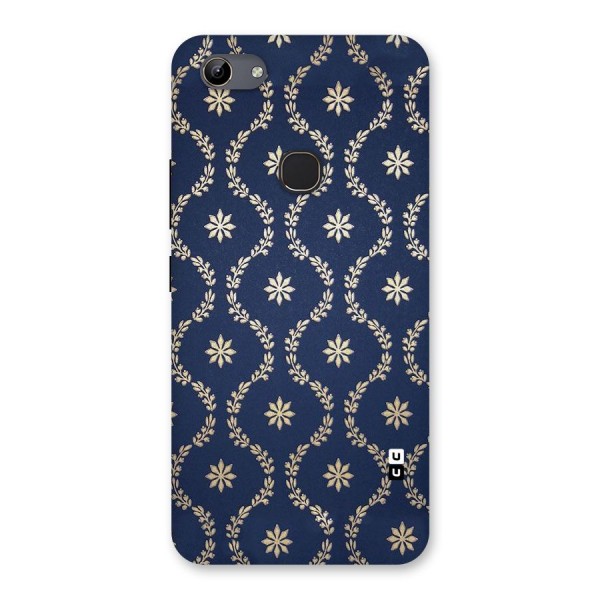 Gorgeous Gold Leaf Pattern Back Case for Vivo Y81