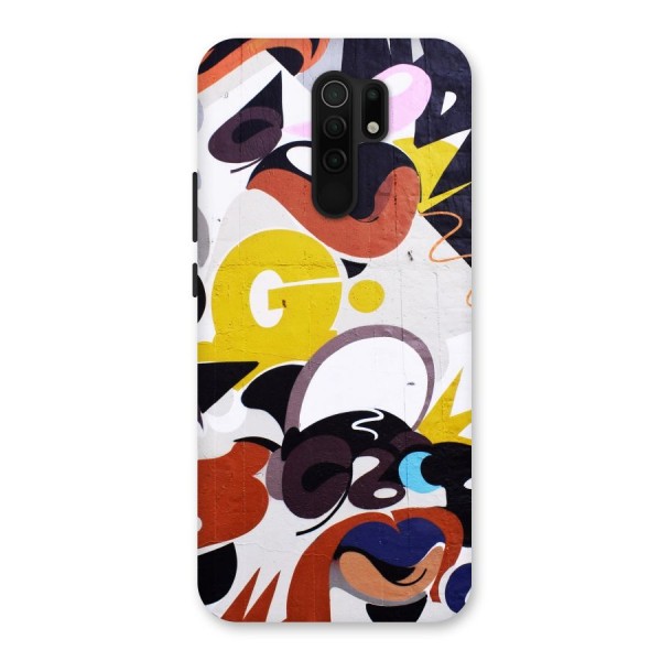 Graffiti Wall Back Case for Redmi 9 Prime