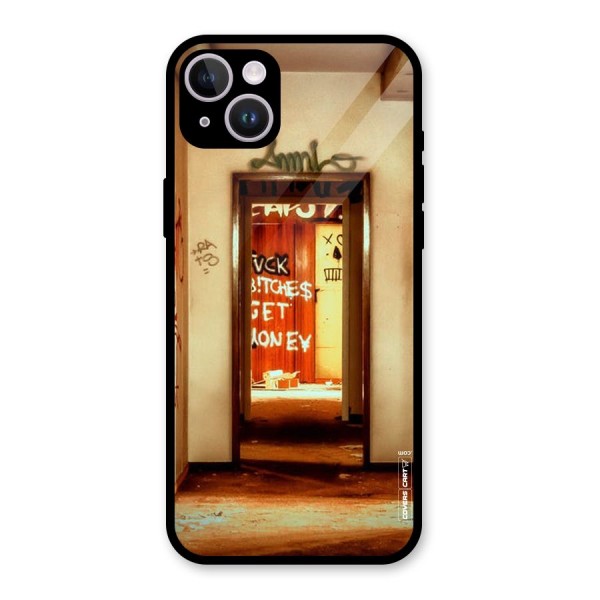 Grafitty Door Glass Back Case for iPhone 14 Plus