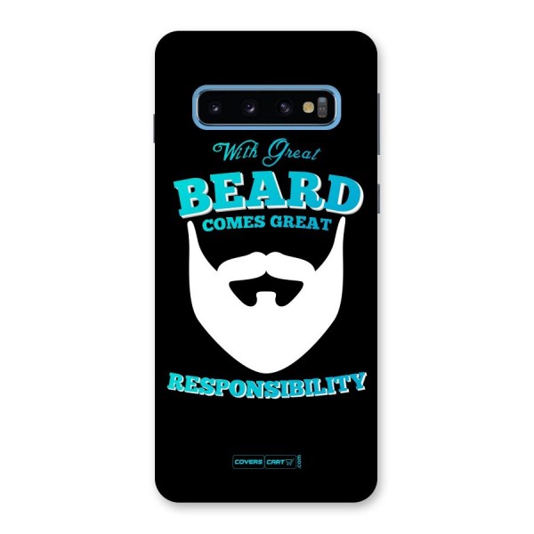 Great Beard Back Case for Galaxy S10