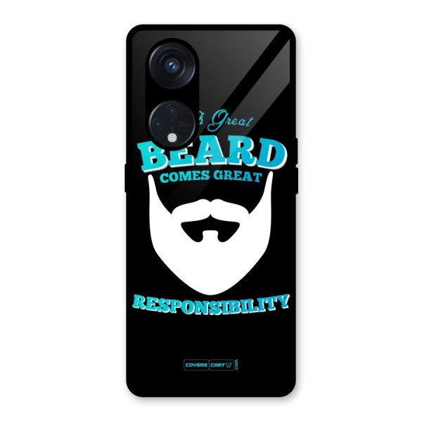 Great Beard Glass Back Case for Reno8 T 5G