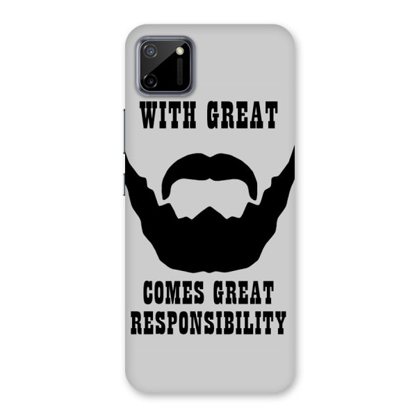 Great Beard Great Responsibility Back Case for Realme C11