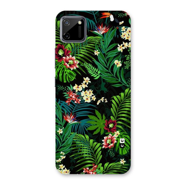 Green Leaf Design Back Case for Realme C11