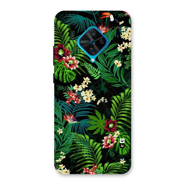 Green Leaf Design Back Case for Vivo S1 Pro