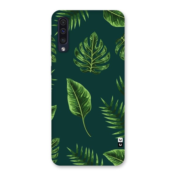 Green Leafs Back Case for Galaxy A50