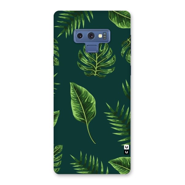 Green Leafs Back Case for Galaxy Note 9