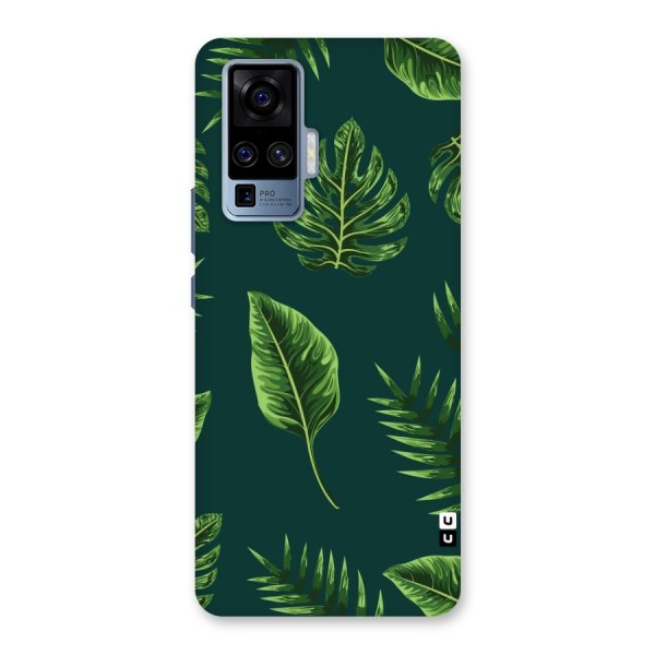 Green Leafs Back Case for Vivo X50 Pro