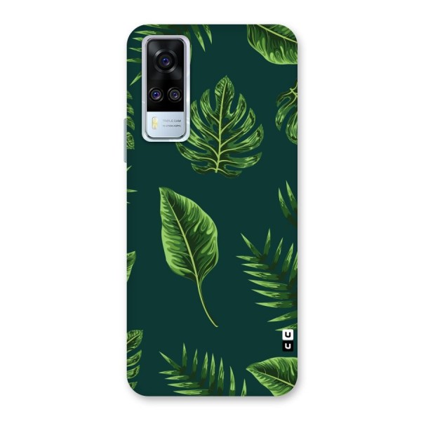 Green Leafs Back Case for Vivo Y51A