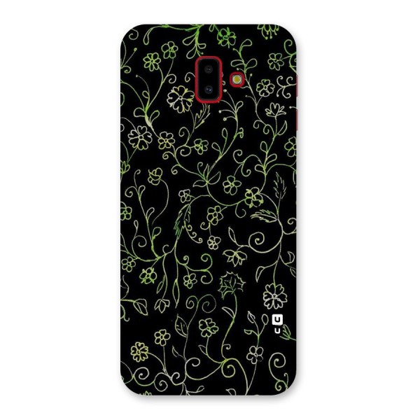 Green Leaves Back Case for Galaxy J6 Plus