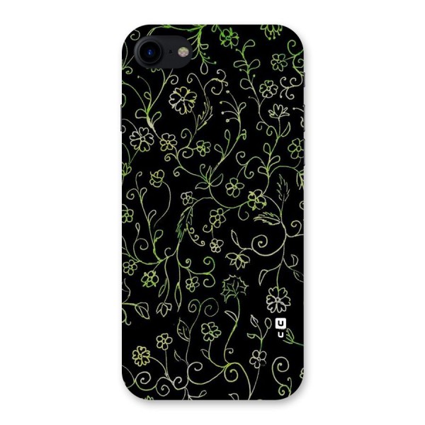 Green Leaves Back Case for iPhone SE 2020