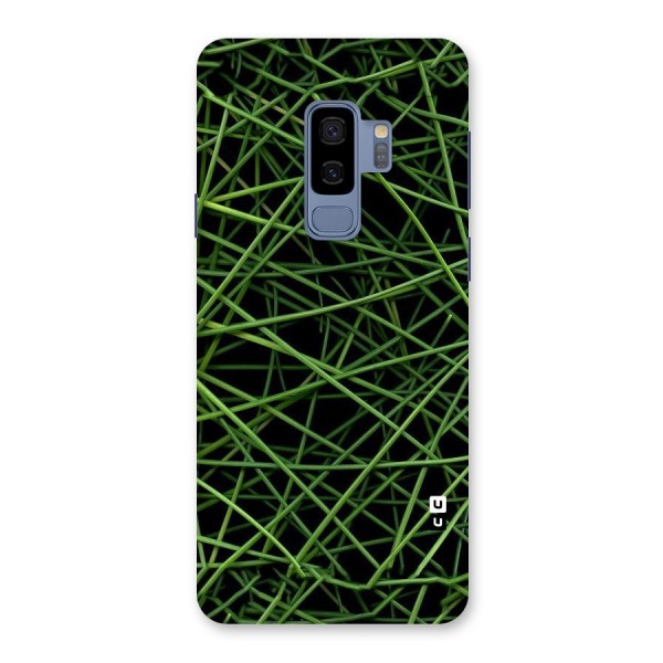 Green Lines Back Case for Galaxy S9 Plus