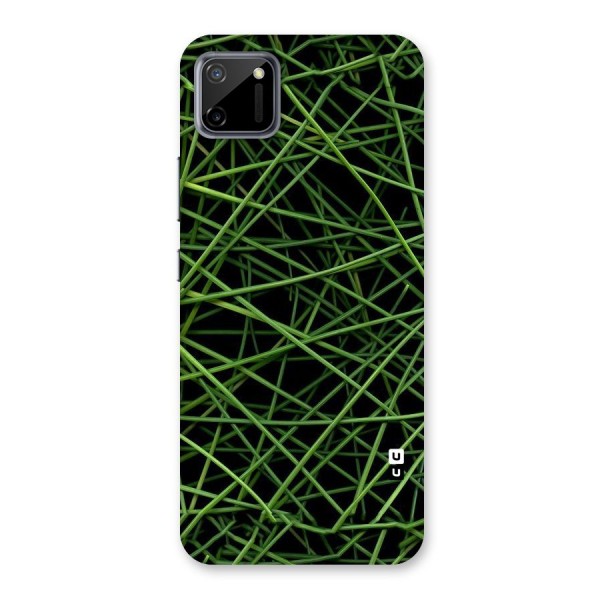 Green Lines Back Case for Realme C11