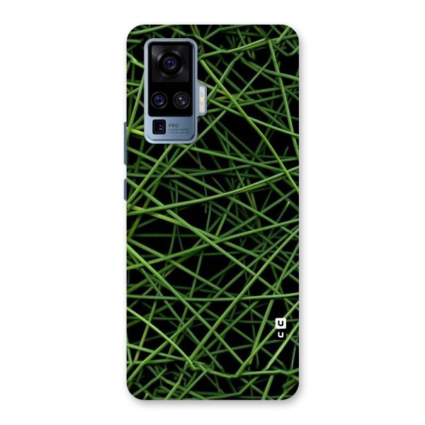 Green Lines Back Case for Vivo X50 Pro