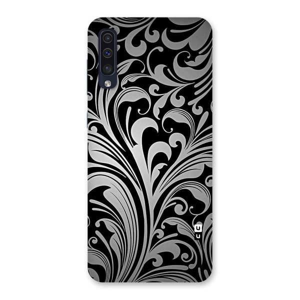 Grey Beauty Pattern Back Case for Galaxy A50