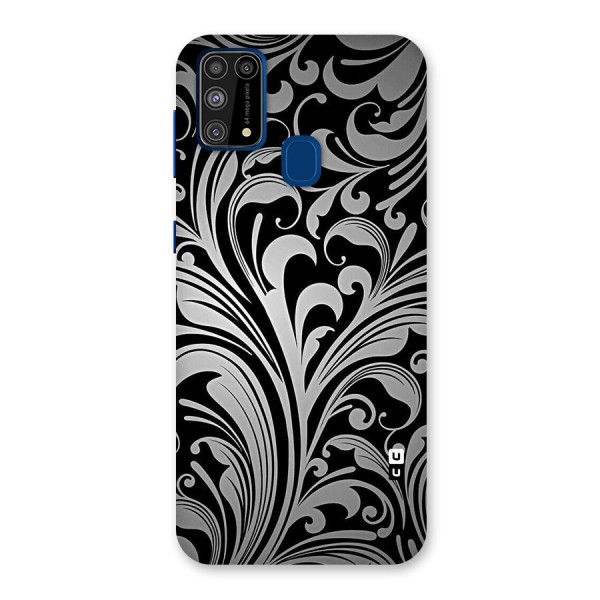 Grey Beauty Pattern Back Case for Galaxy M31