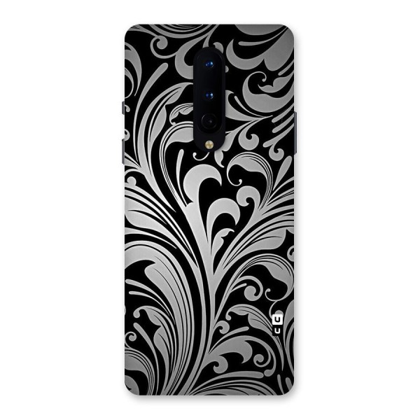 Grey Beauty Pattern Back Case for OnePlus 8