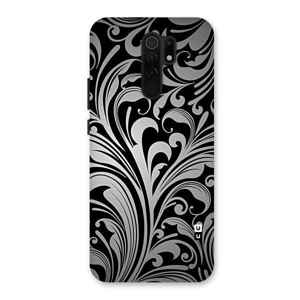 Grey Beauty Pattern Back Case for Redmi 9 Prime