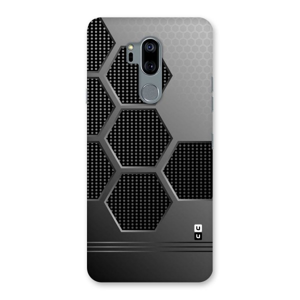 Grey Black Hexa Back Case for LG G7