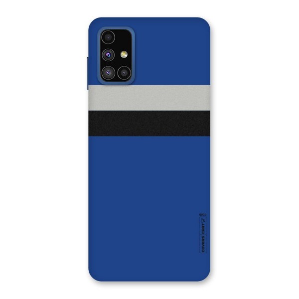 Grey Black Strips Back Case for Galaxy M51